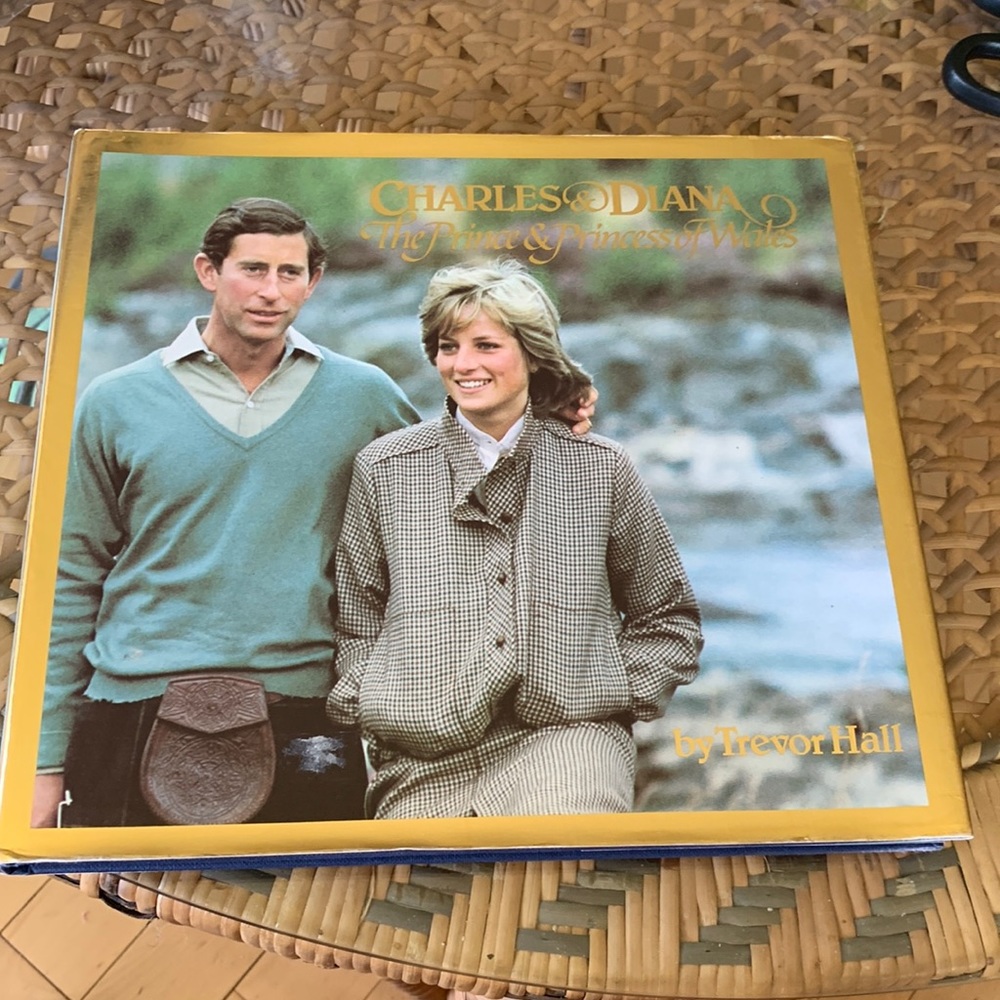 Charles & Diana The Prince & Princess of Wales  by Trevor Hall HC